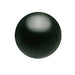 Preciosa Magic Black runde lackierte Perle 8 mm (20)