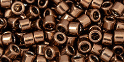 Kaufen Sie Perlen in Deutschland cc522 - AIKO Toho Beads 11/0 tube Galvanized Rosy Brown (2g)