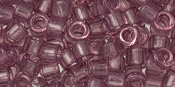 Kaufen Sie Perlen in Deutschland cc6- AIKO Toho Beads 11/0 tube Transparent Lt Amethyst (2g)