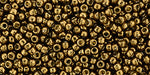 ccPF594- Toho Beads 11/0 Round Galvanized Medal Bronze (10g)