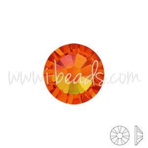 Strass Swarovski 2088 flat back fireopal ss16-3.9mm (60)