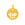 Perlengroßhändler in Deutschland Anhänger mit Lotus-Muster in Edelstahl vergoldet 11,5mm (1)